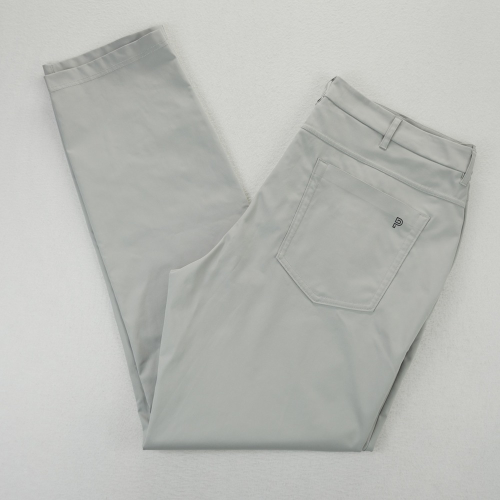 Public Rec All Day Every Day Pants Mens 38x36 Light Grey Performance Trousers